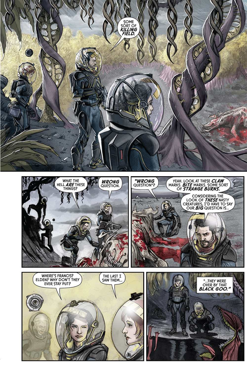 Illustration for article titled Discover How The Prometheus Saga Continues In This Free Comic Preview